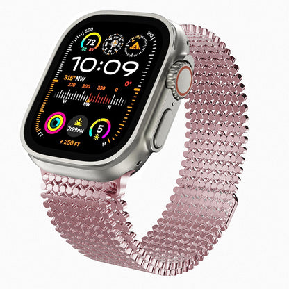 Magnetic Chain-Link Stainless Steel Band for Apple Watch