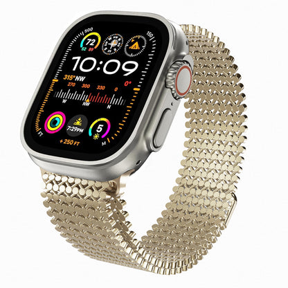 Magnetic Chain-Link Stainless Steel Band for Apple Watch