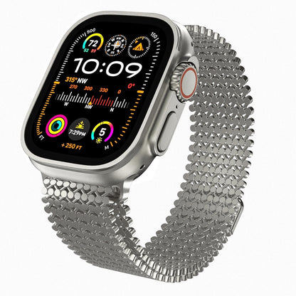 Magnetic Chain-Link Stainless Steel Band for Apple Watch