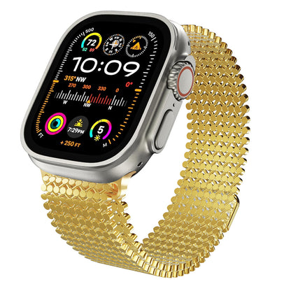 Magnetic Chain-Link Stainless Steel Band for Apple Watch