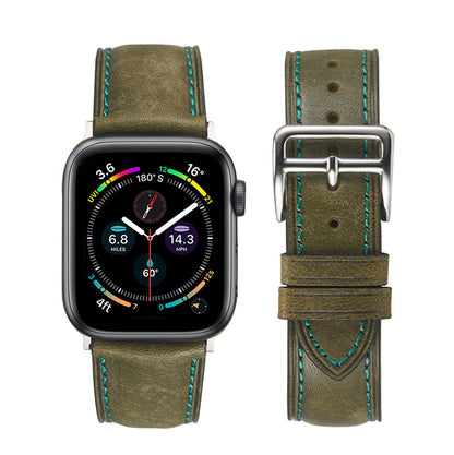 Matte Leather Band for Apple Watch Soft Strap