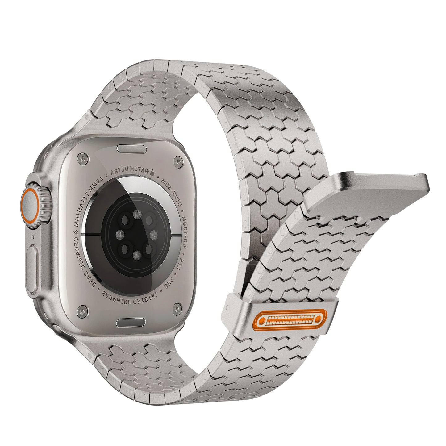 Metal Y-Link Dual Magnetic Stainless Steel Band for Apple Watch