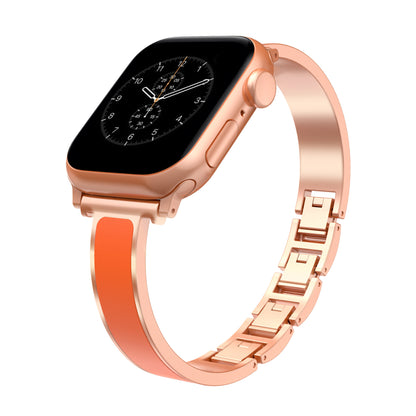 Minimal Bangle Metal Band for Apple Watch – Sleek Bracelet Style Strap.