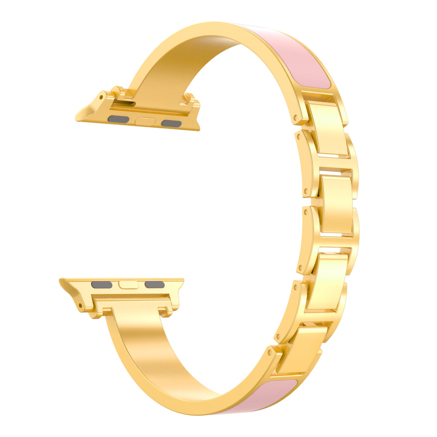 Minimal Bangle Metal Band for Apple Watch – Sleek Bracelet Style Strap.