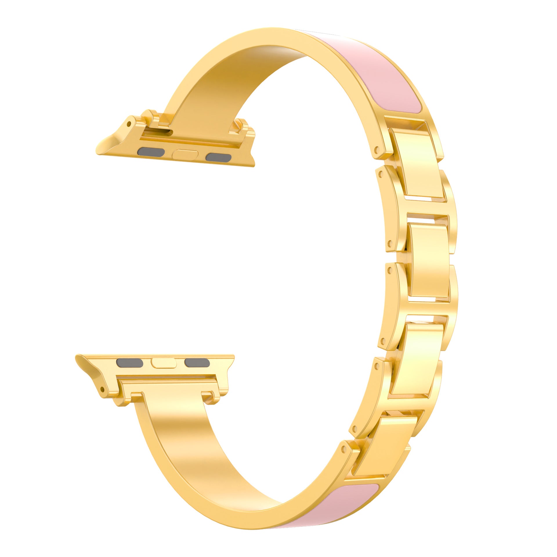 Minimal Bangle Metal Band for Apple Watch – Sleek Bracelet Style Strap.