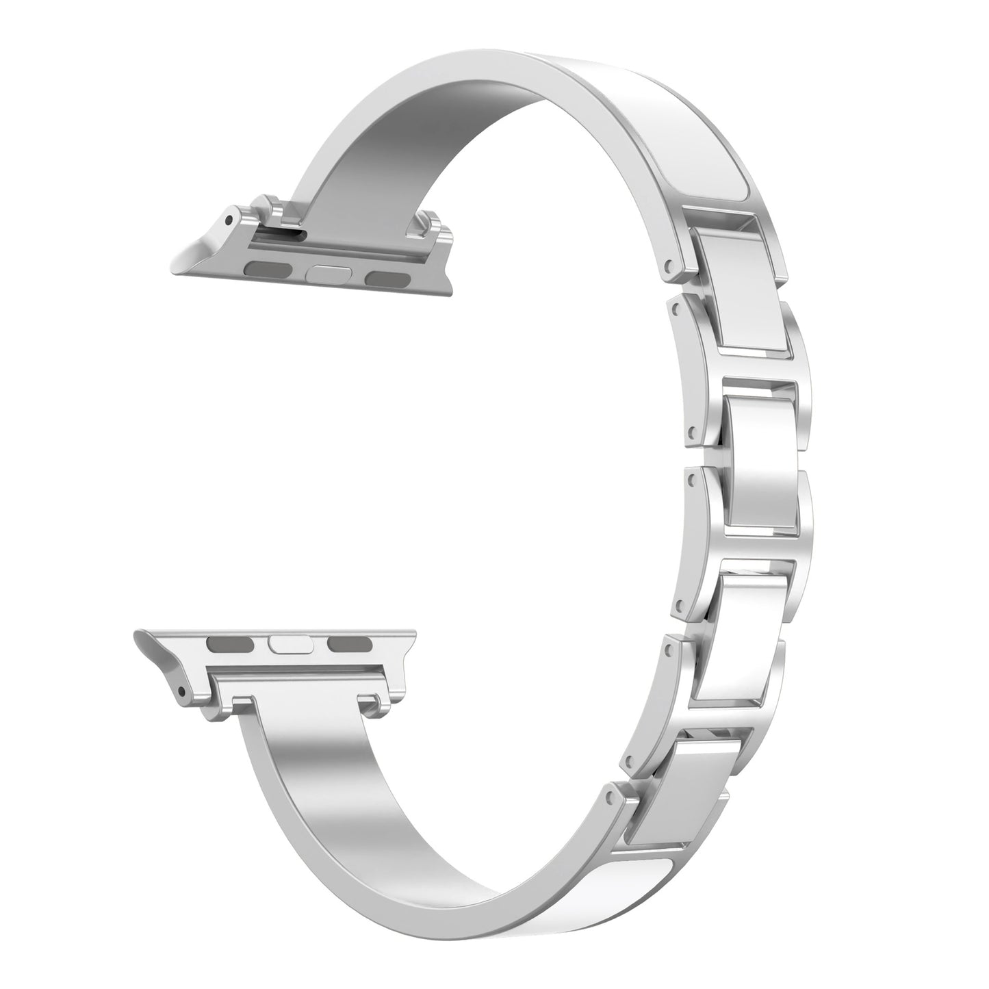 Minimal Bangle Metal Band for Apple Watch – Sleek Bracelet Style Strap.