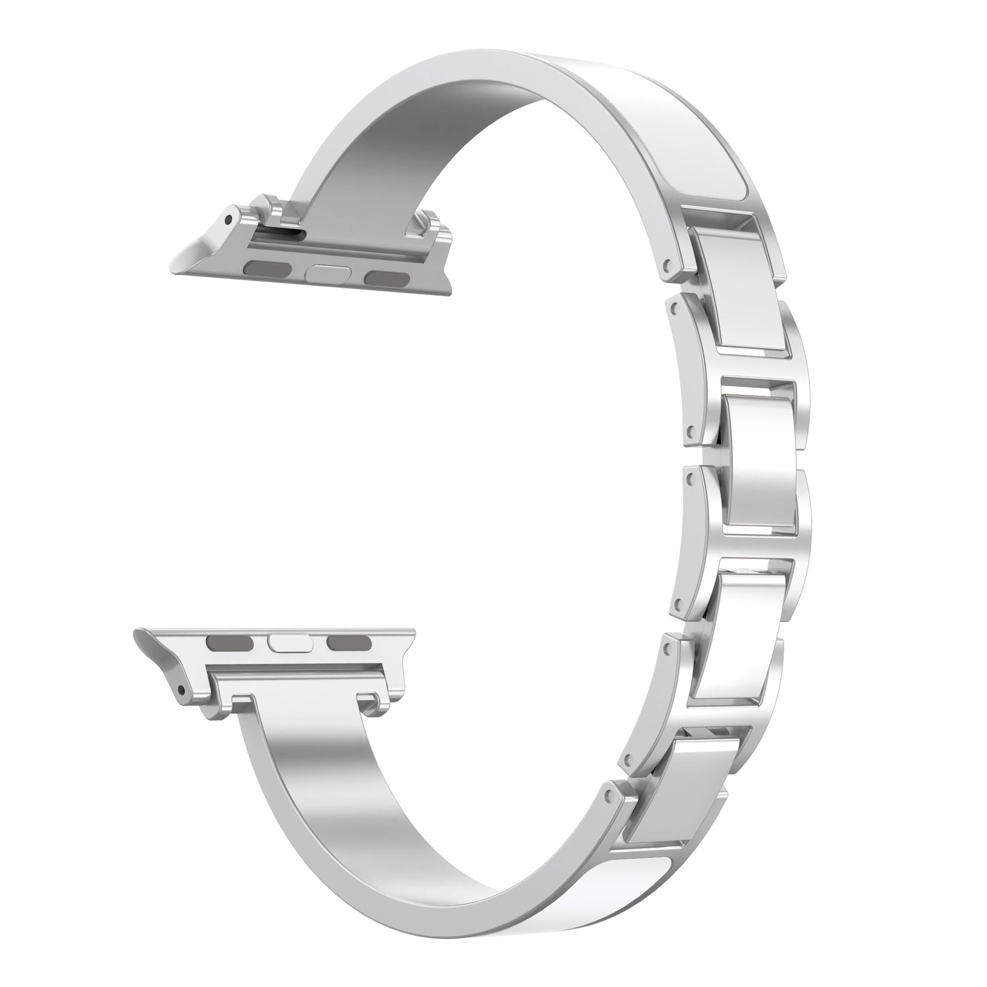 Minimal Bangle Metal Band for Apple Watch – Sleek Bracelet Style Strap.