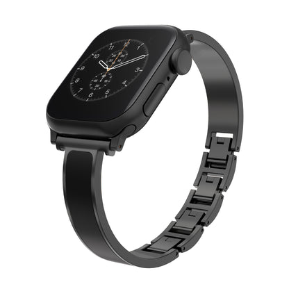 Minimal Bangle Metal Band for Apple Watch – Sleek Bracelet Style Strap.
