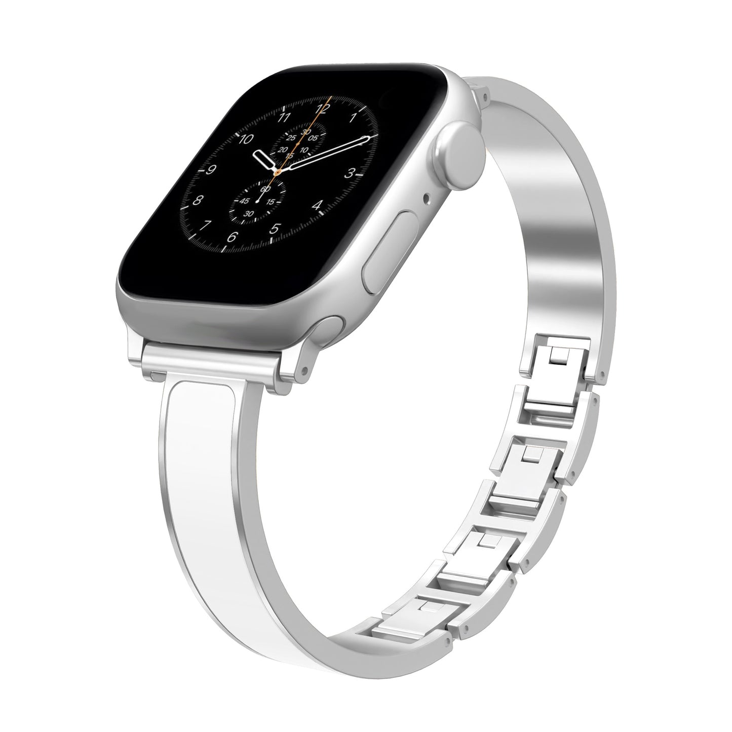 Minimal Bangle Metal Band for Apple Watch – Sleek Bracelet Style Strap.
