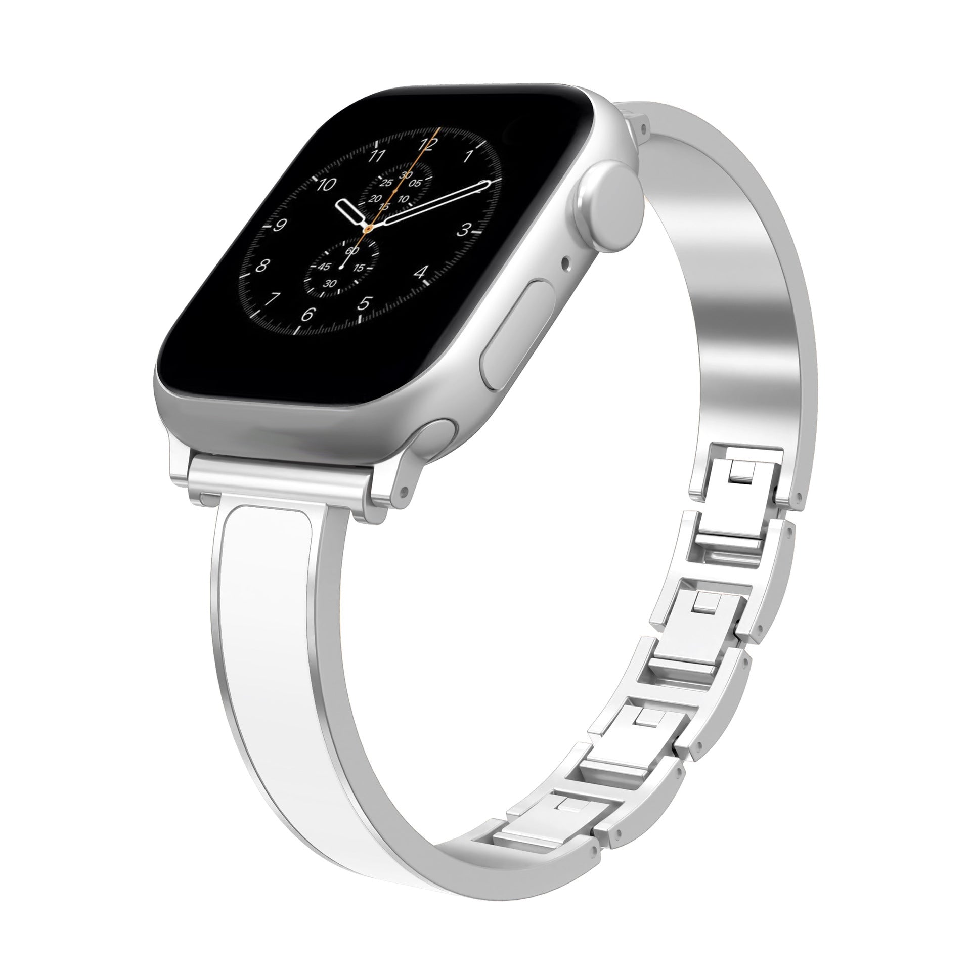Minimal Bangle Metal Band for Apple Watch – Sleek Bracelet Style Strap.