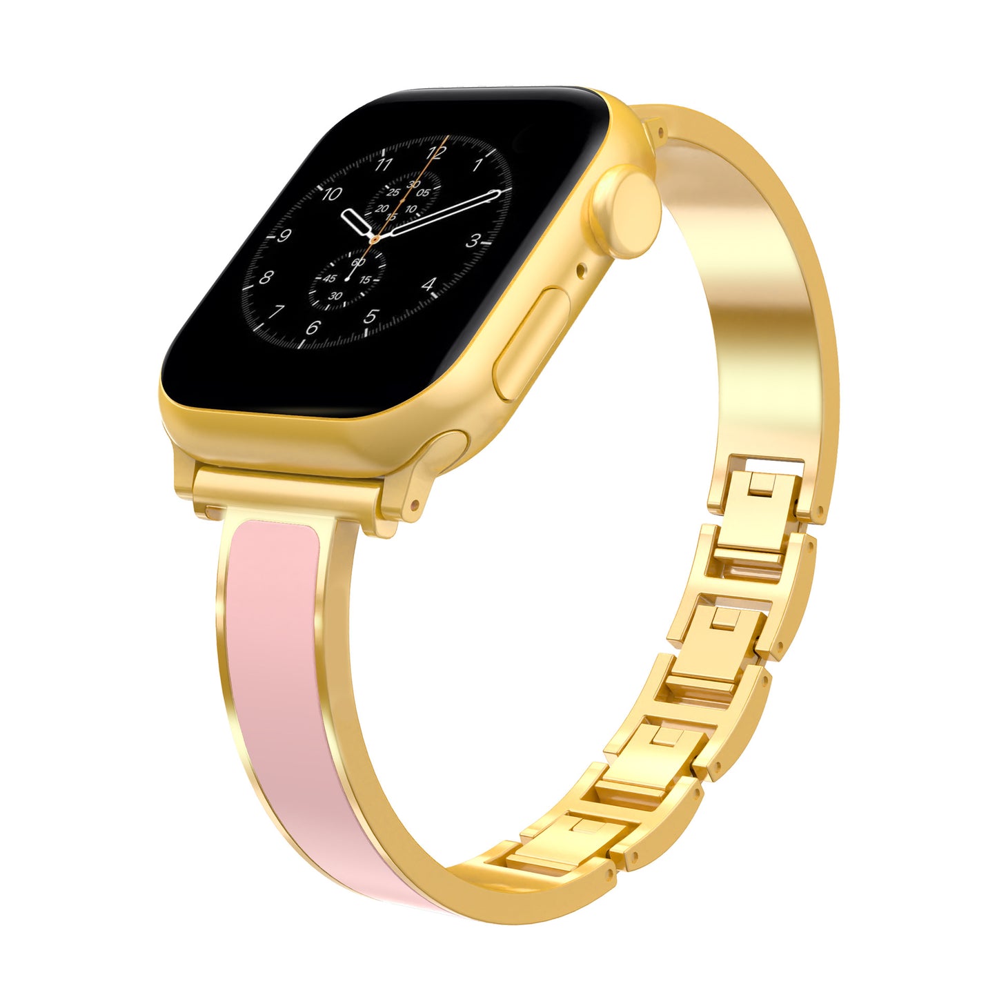 Minimal Bangle Metal Band for Apple Watch – Sleek Bracelet Style Strap.