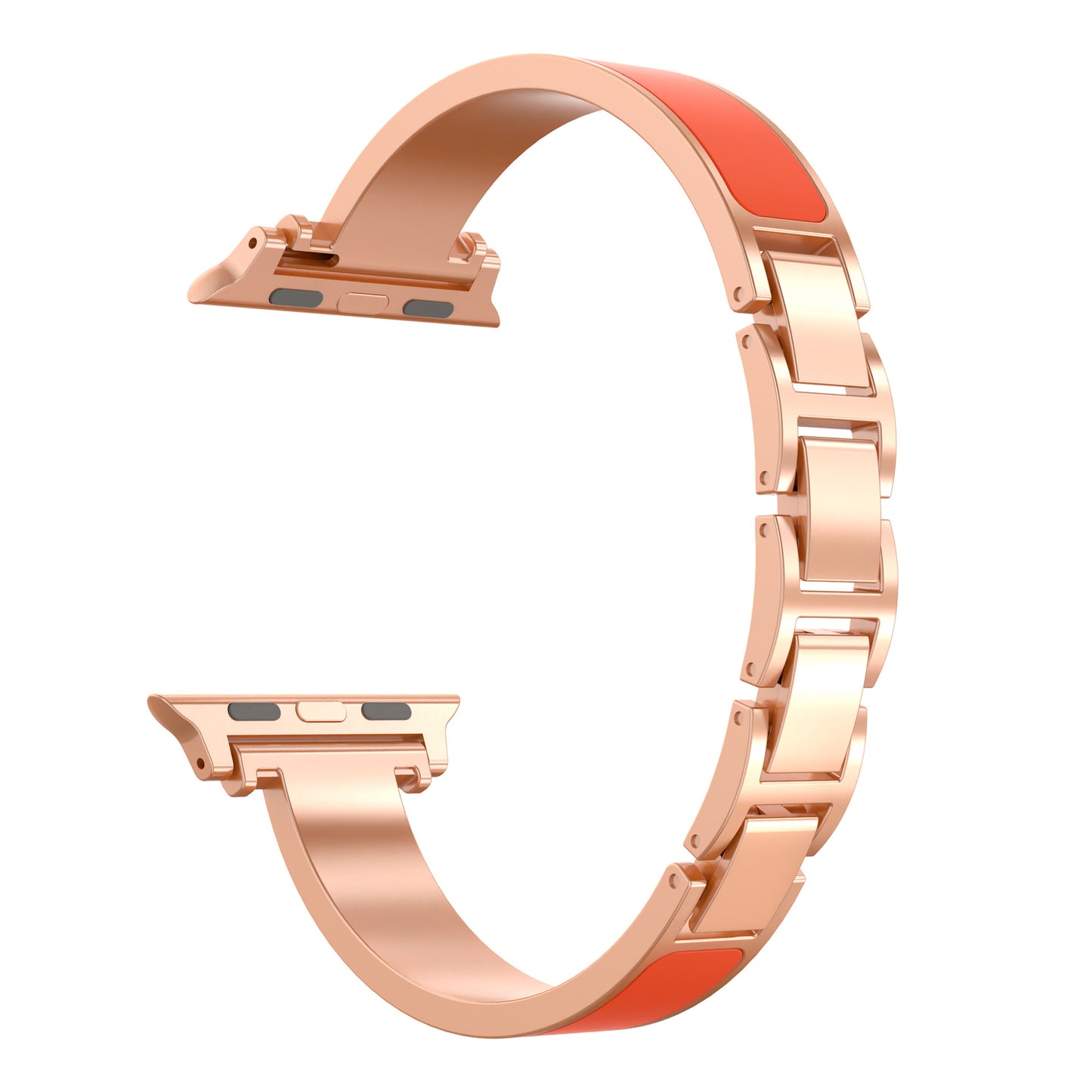 Minimal Bangle Metal Band for Apple Watch – Sleek Bracelet Style Strap.