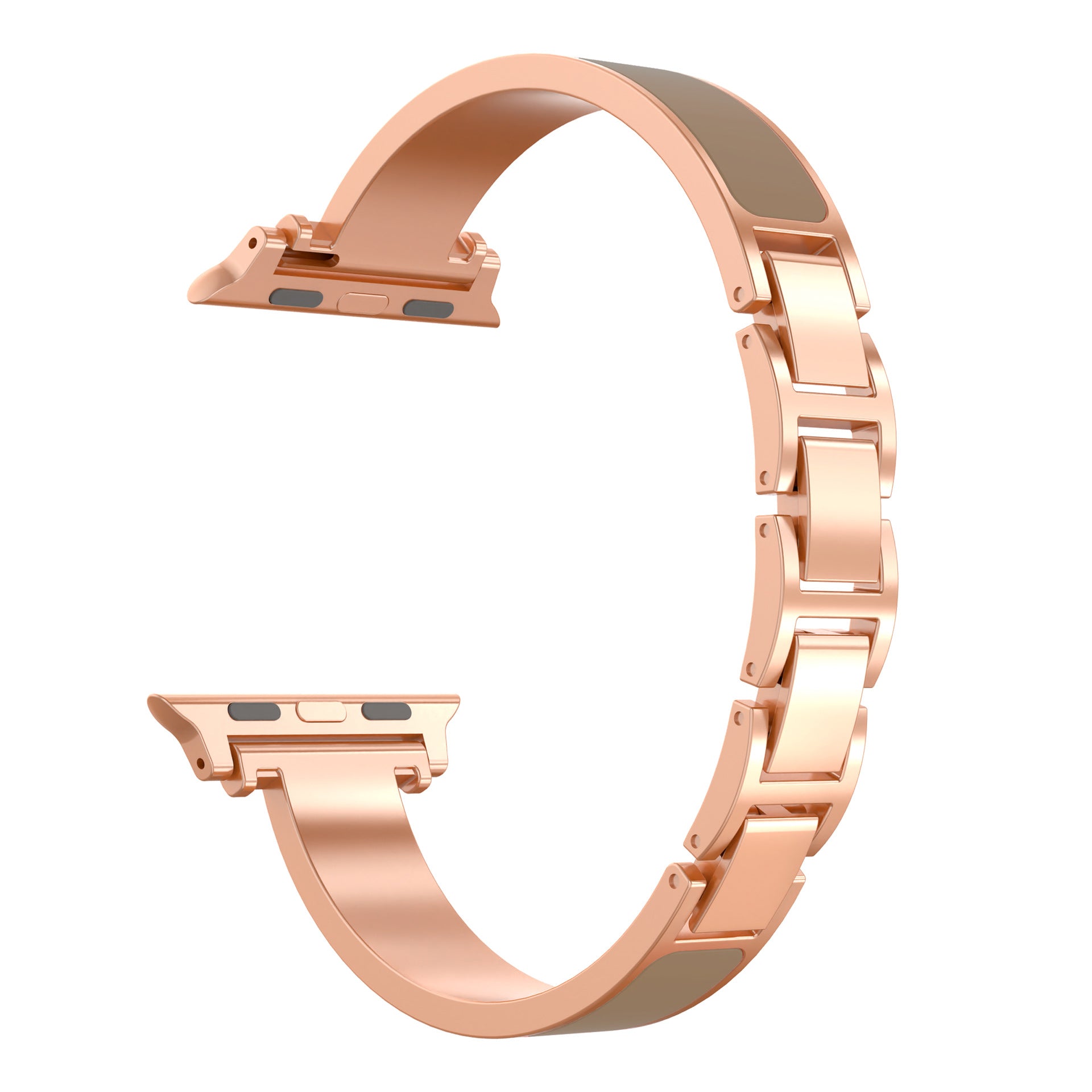 Minimal Bangle Metal Band for Apple Watch – Sleek Bracelet Style Strap.