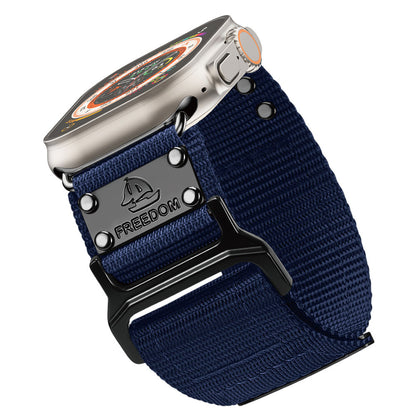 Outdoor Nylon Sport Band for Apple Watch with Metal Connectors
