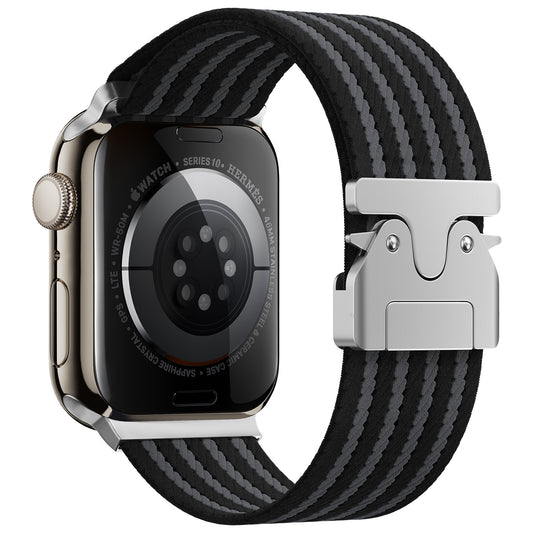 Parachute Buckle Woven Nylon Band for Apple Watch