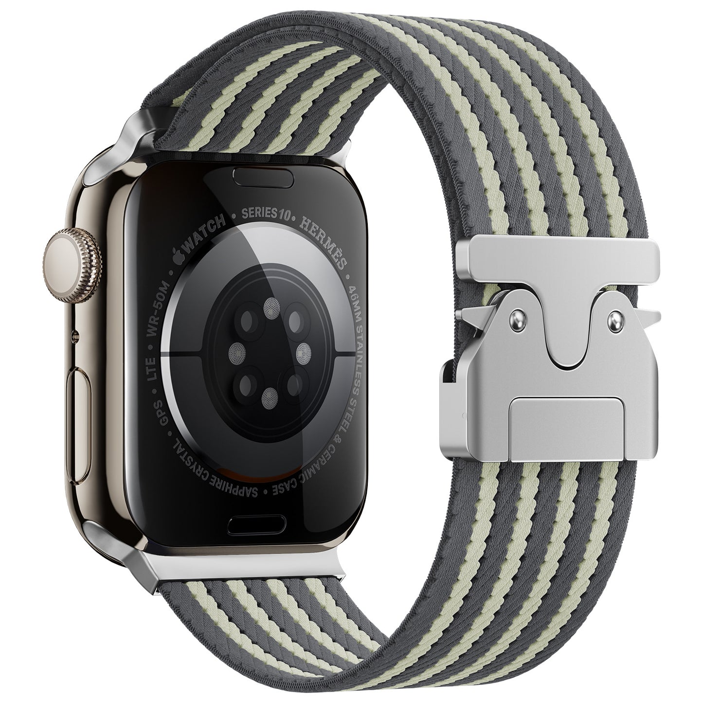Parachute Buckle Woven Nylon Band for Apple Watch