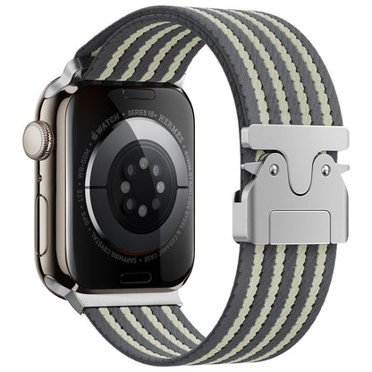 Parachute Buckle Woven Nylon Band for Apple Watch