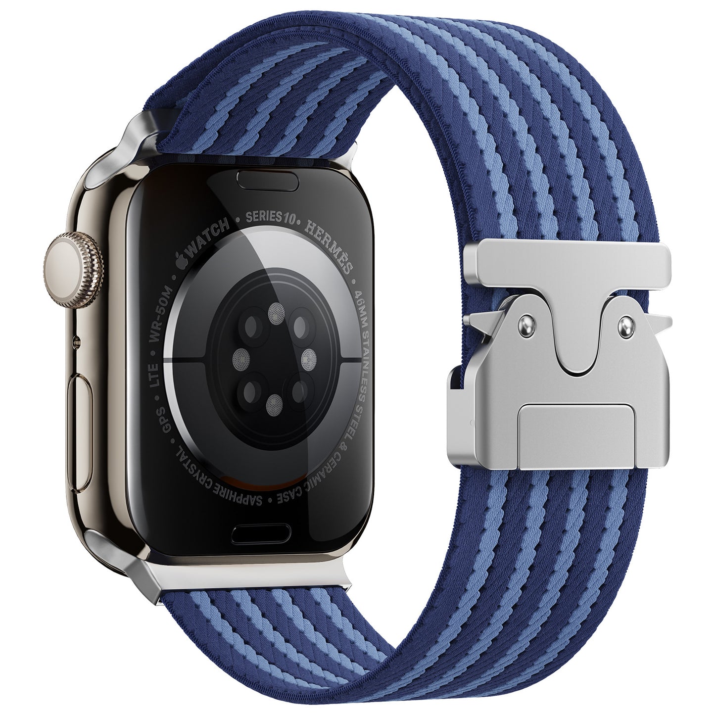 Parachute Buckle Woven Nylon Band for Apple Watch