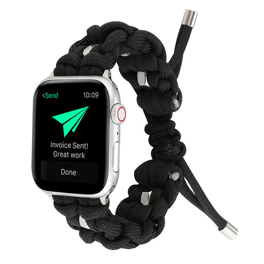Paracord Survival Band for Apple Watch Adventure Strap.
