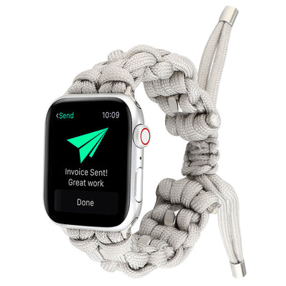 Paracord Survival Band for Apple Watch Adventure Strap.