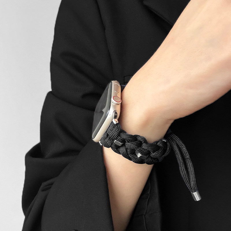 Paracord Survival Band for Apple Watch Adventure Strap.