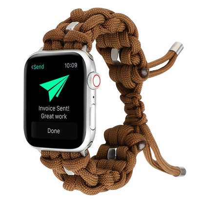 Paracord Survival Band for Apple Watch Adventure Strap.