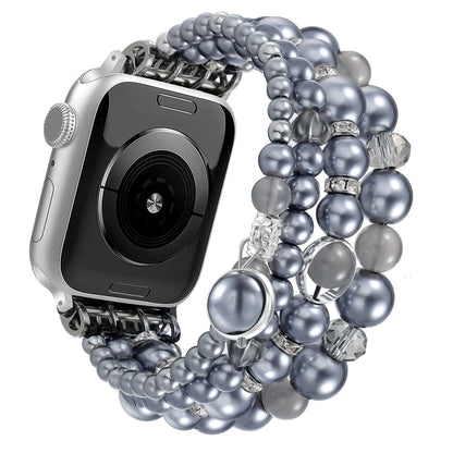 PearlBloom Stretch Beaded Band for Apple Watch