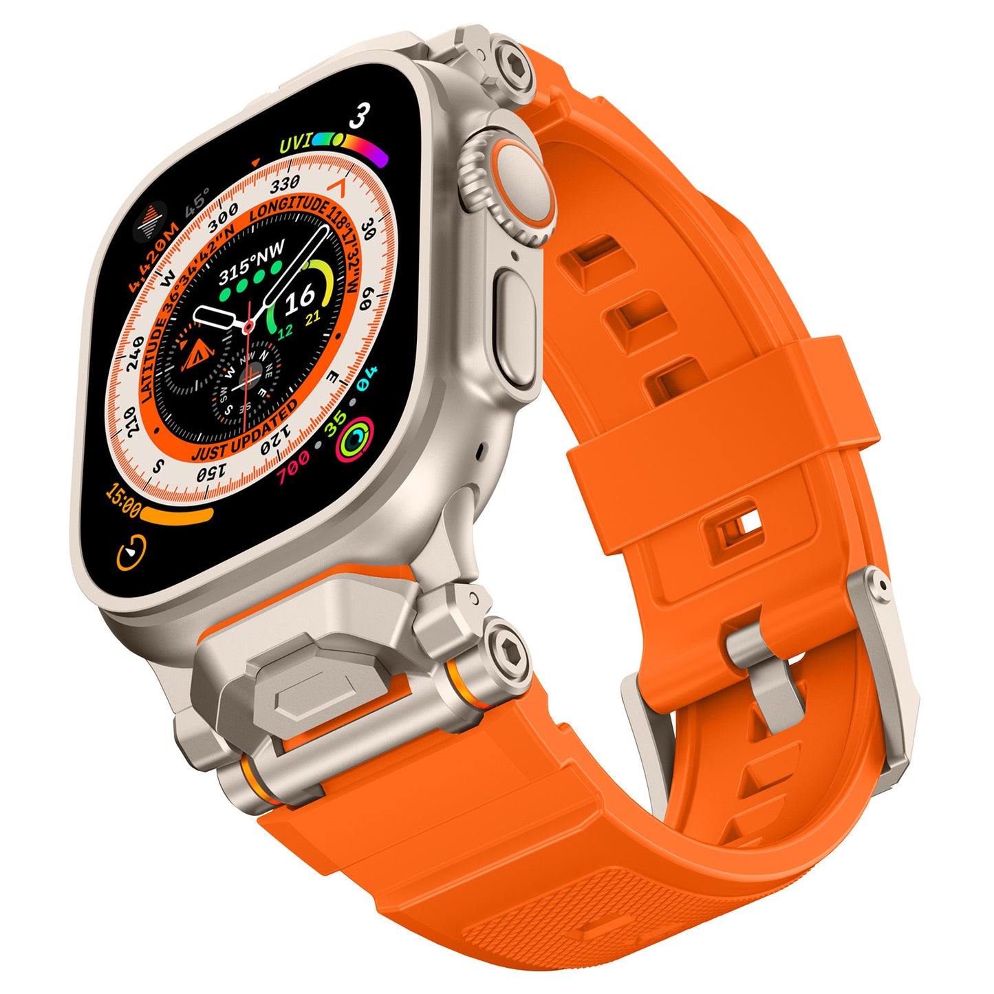 Pioneer Pro Liquid Silicone Adventure Band for Apple Watch