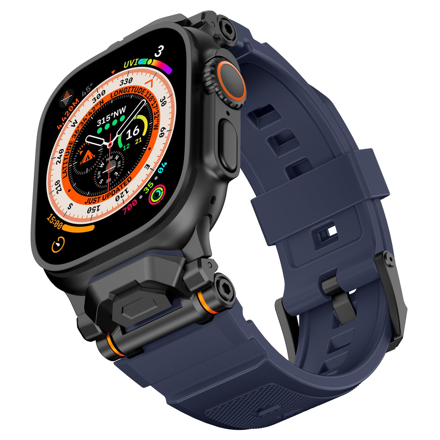 Pioneer Pro Liquid Silicone Adventure Band for Apple Watch