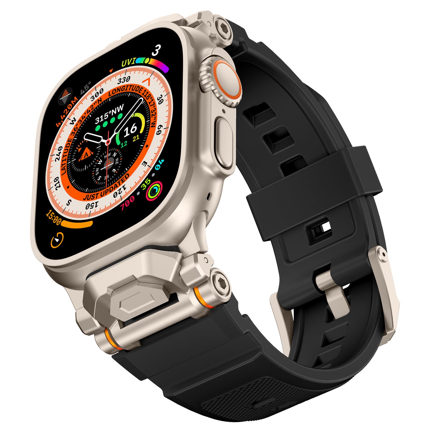 Pioneer Pro Liquid Silicone Adventure Band for Apple Watch