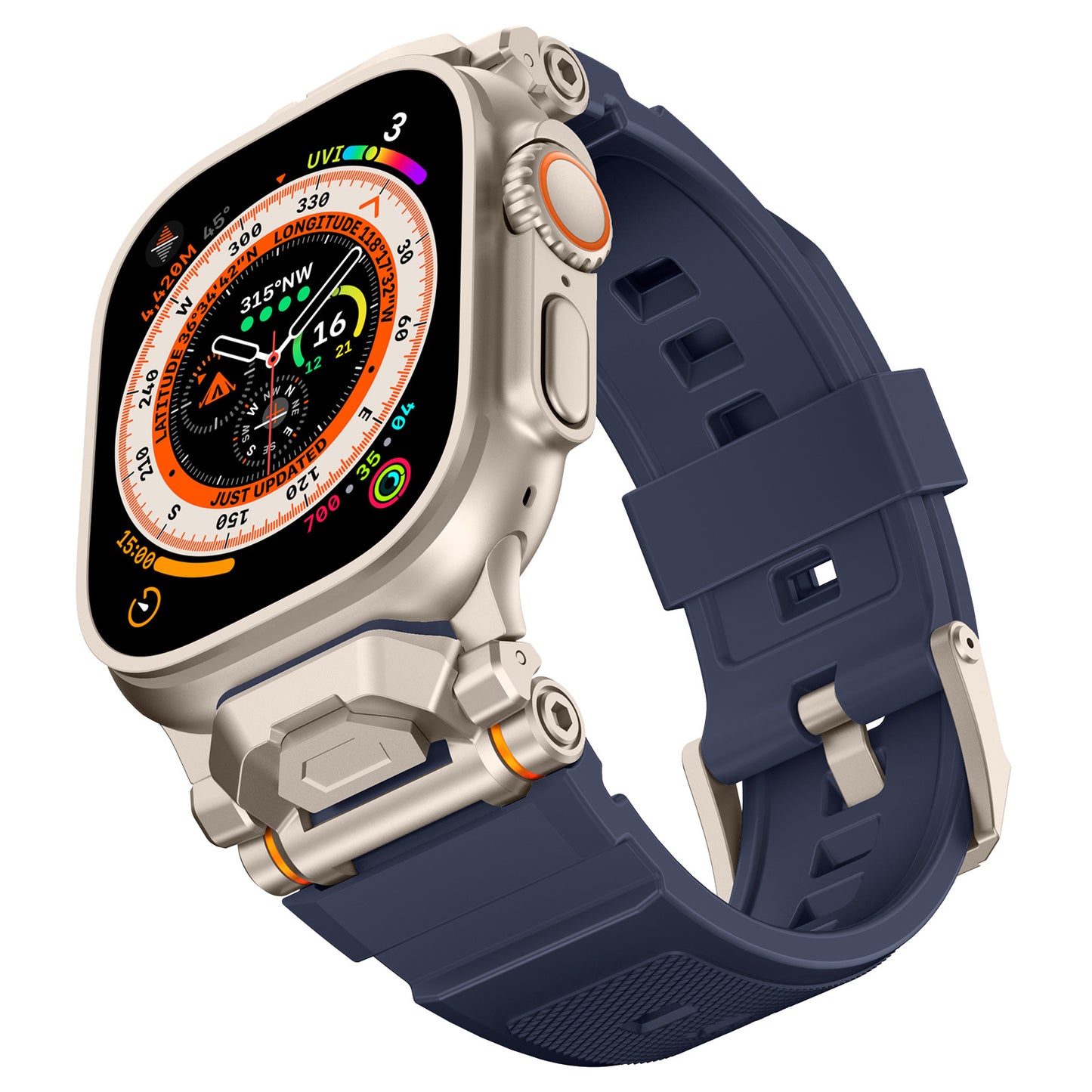 Pioneer Pro Liquid Silicone Adventure Band for Apple Watch