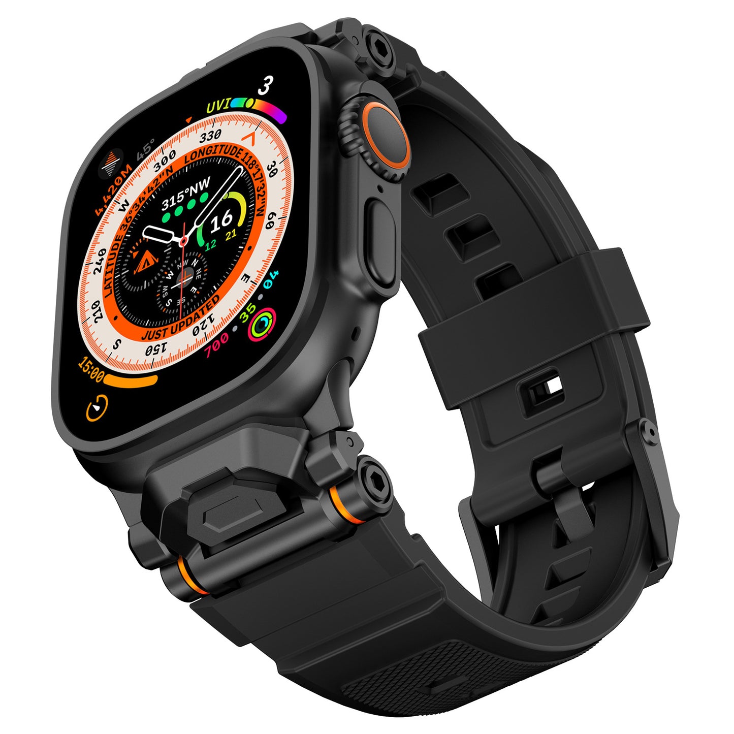 Pioneer Pro Liquid Silicone Adventure Band for Apple Watch