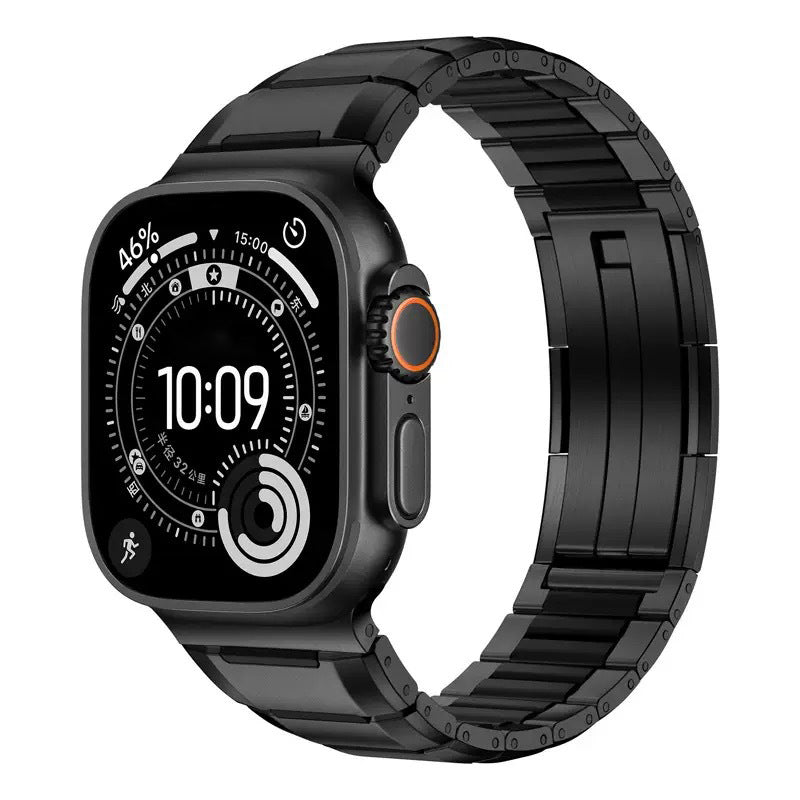 Premium Rubber Steel Band for Apple Watch