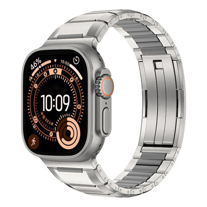 Premium Rubber Steel Band for Apple Watch