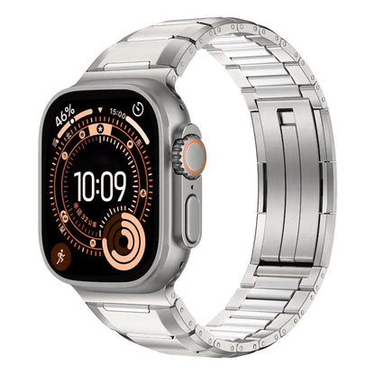 Premium Rubber Steel Band for Apple Watch