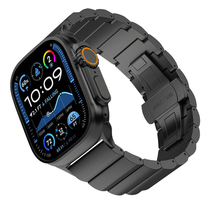 Pure Titanium Bamboo-Link Band for Apple Watch