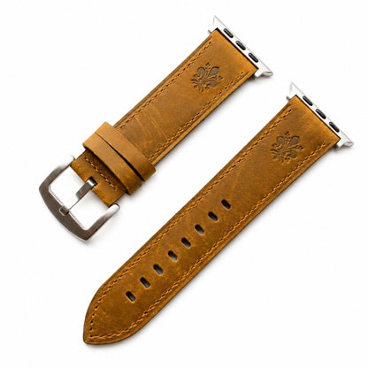 Retro Heritage Crazy Horse Leather Band for Apple Watch