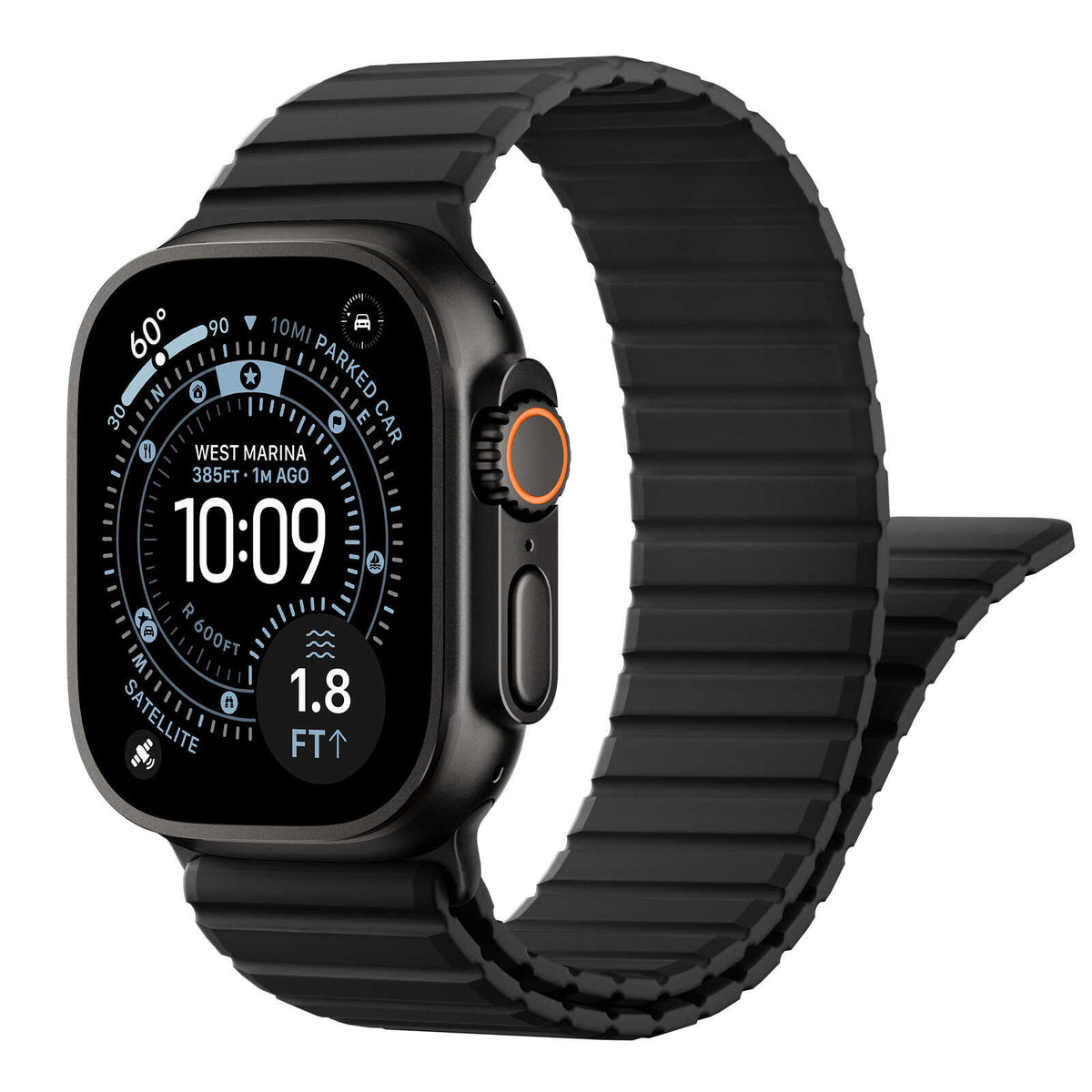 RidgeFlex Silicone Sport Band for Apple Watch