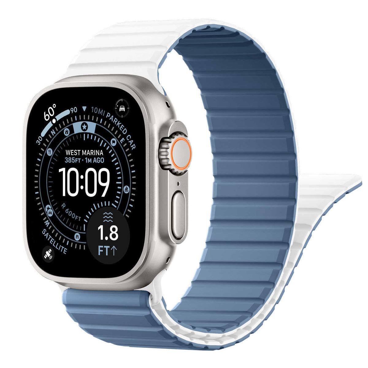 RidgeFlex Silicone Sport Band for Apple Watch