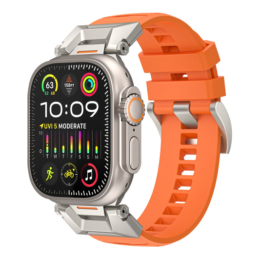 Rugged Fluoroelastomer Band for Apple Watch