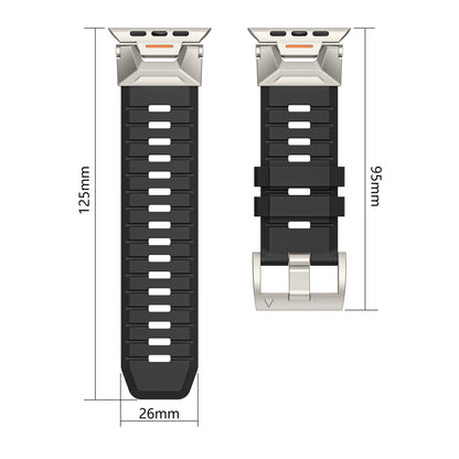 Rugged Fluoroelastomer Band for Apple Watch