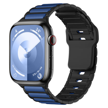Rugged Two-Tone Silicone Band for Apple Watch