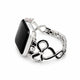 Silver-Black