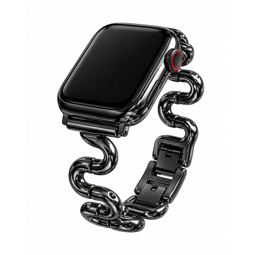 Sculpted S-Curve Metal Band for Apple Watch
