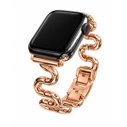 Sculpted S-Curve Metal Band for Apple Watch