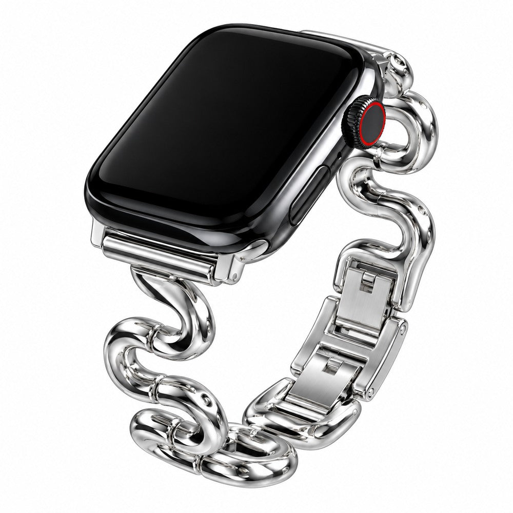 Sculpted S-Curve Metal Band for Apple Watch