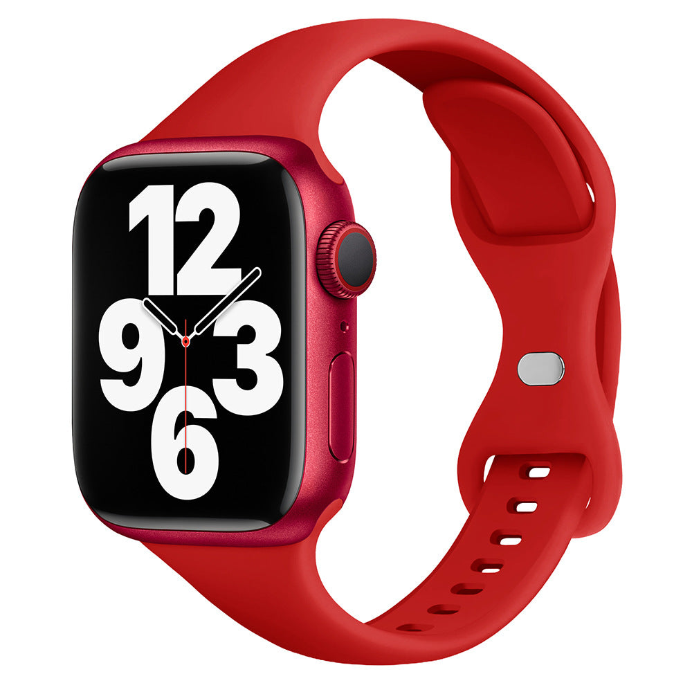Sculpted Slim Silicone Band for Apple Watch