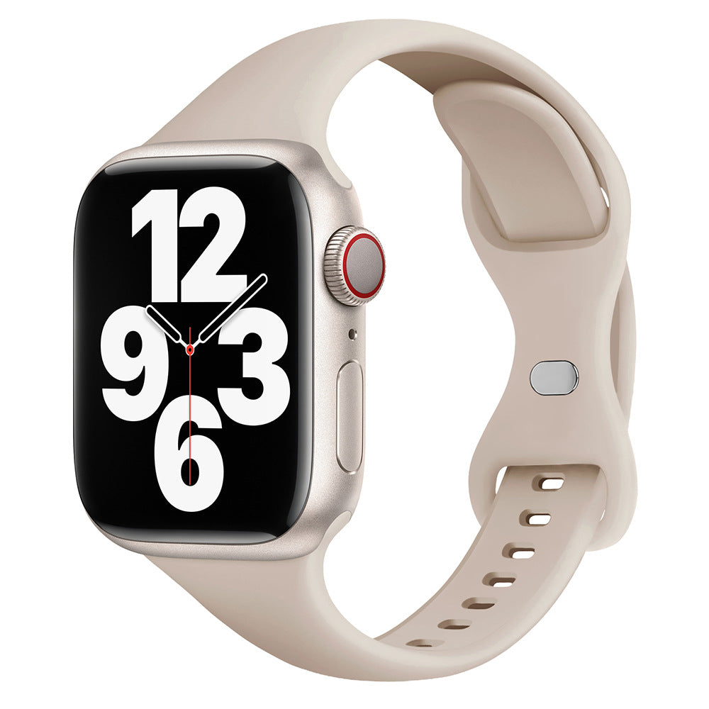 Sculpted Slim Silicone Band for Apple Watch