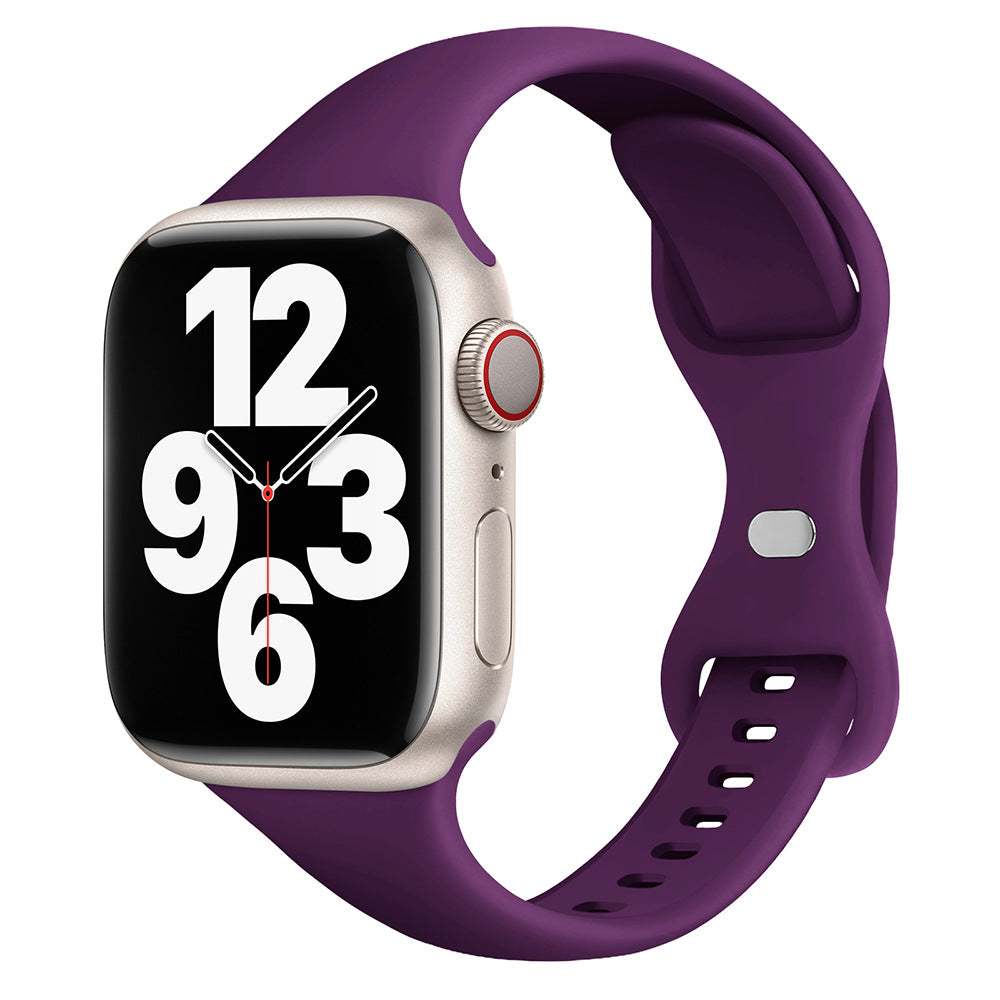 Sculpted Slim Silicone Band for Apple Watch