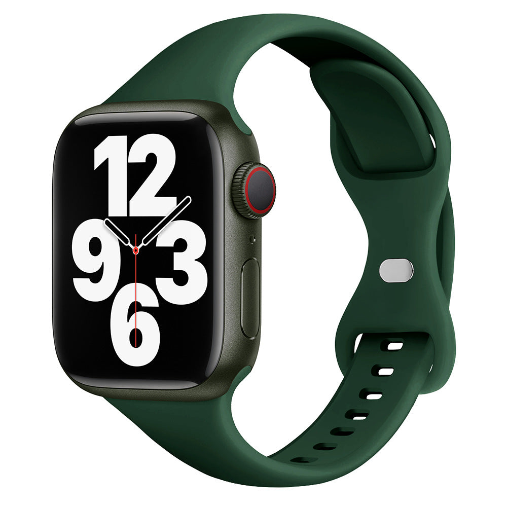 Sculpted Slim Silicone Band for Apple Watch